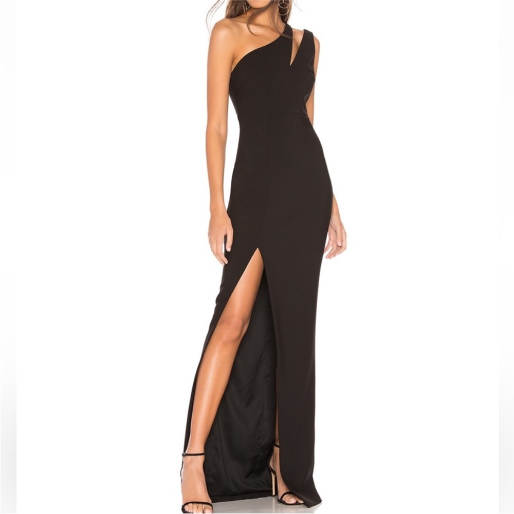 Black LIKELY Roxy Gown